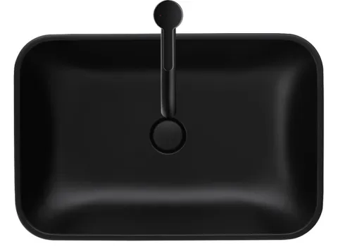 Waschbecken Happy D.2 Plus in Anthrazit, rechteckig von Duravit